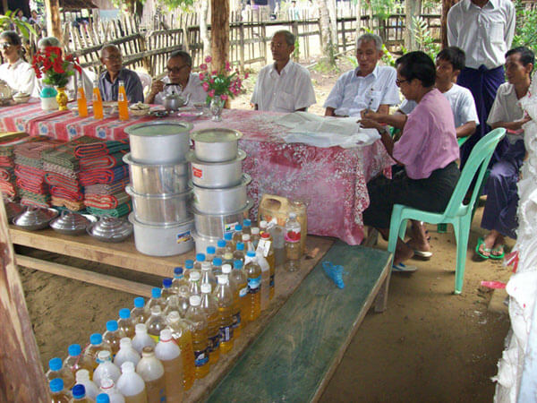 On May 2nd 2008 the cyclone Nargis struck the west coast of Myanmar. We were able to provide hundreds of displaced adults and children with shelter and the basics necessities for survival