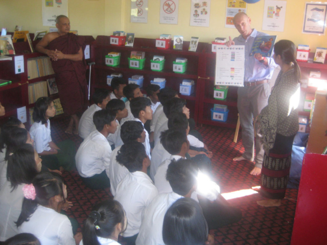 Building 100 schools in Burma - PACE Tetma library
