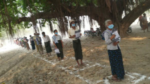Coronavirus Food Donations for the Villagers in Buram - 100schools.org