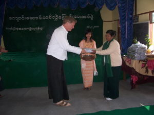 Build schools in Burma Myanmar - Building Middle school in Kwaye Ye Kone - Mandalay Division - 100schools, UK registered charity