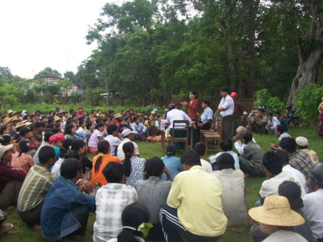 Build schools in Burma Myanmar - Building Middle school in Pyawedaung - Mandalay Division - 100schools, UK registered charity