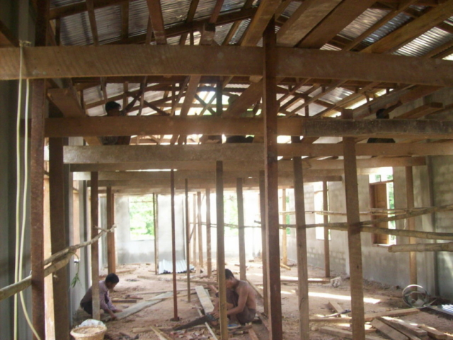 Build schools in Burma Myanmar - Building Middle school in Pyawedaung - Mandalay Division - 100schools, UK registered charity