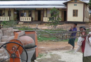 Build schools in Burma Myanmar - Building Middle school in Yei Gnwe - Mandalay Division - 100schools, UK registered charity