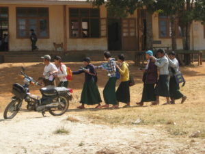 Build schools in Burma Myanmar - Building Middle school in Yei Gnwe - Mandalay Division - 100schools, UK registered charity