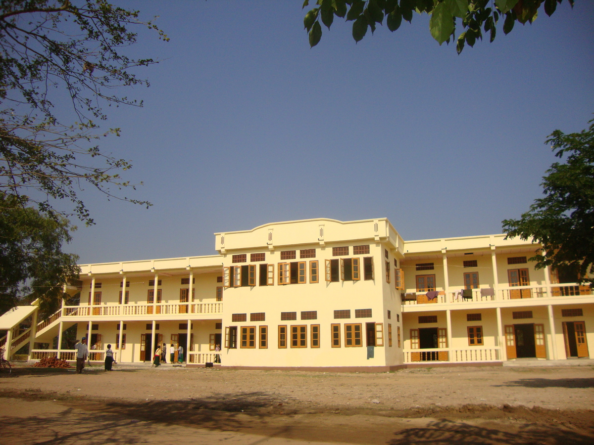 Build schools in Burma Myanmar - Building High school in Tee-Daw - Sagaing Division - 100schools, UK registered charity