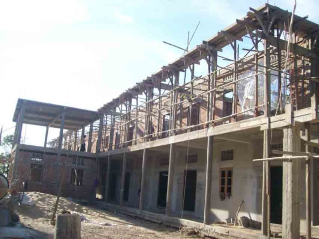 Build schools in Burma Myanmar - Building High school in Tee-Daw - Sagaing Division - 100schools, UK registered charity