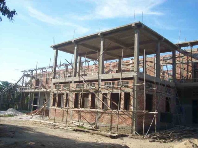 Build schools in Burma Myanmar - Building High school in Tee-Daw - Sagaing Division - 100schools, UK registered charity