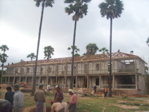 Build schools in Burma Myanmar - Building High school in Tetma - Mandalay Division - 100schools, UK registered charity
