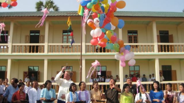 Build schools in Burma Myanmar - Building High school in Tetma - Mandalay Division - 100schools, UK registered charity