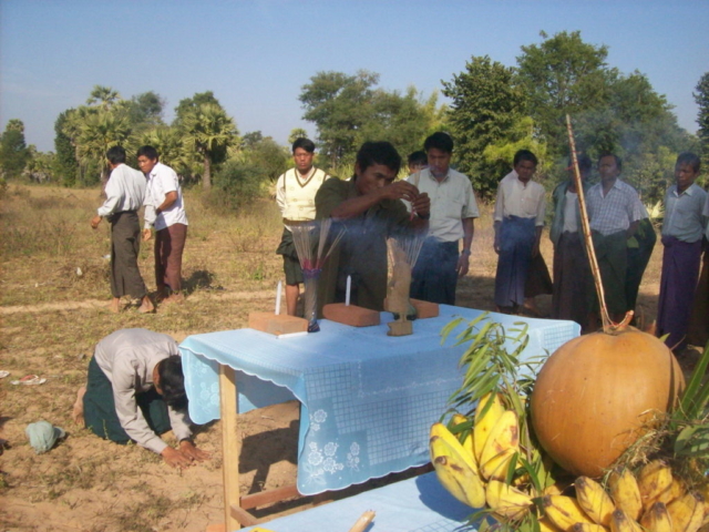 Build schools in Burma Myanmar - Building High school in Tetma - Mandalay Division - 100schools, UK registered charity