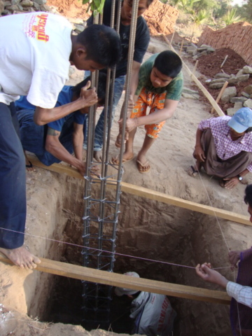 Build schools in Burma Myanmar - Building High school in Tetma - Mandalay Division - 100schools, UK registered charity