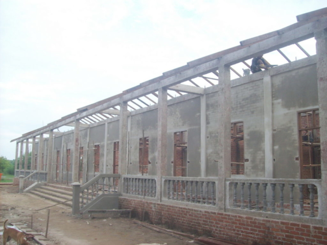 Build schools in Burma Myanmar - Building Middle school in Hti Hlaing - Sagaing Division - 100schools, UK registered charity