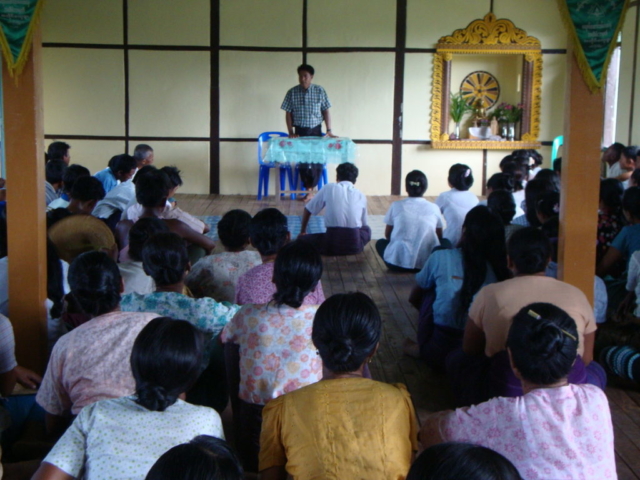 Build schools in Burma Myanmar - Building Middle school in Hti Hlaing - Sagaing Division - 100schools, UK registered charity