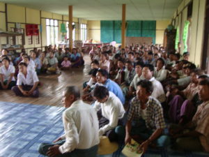 Build schools in Burma Myanmar - Building Middle school in Hti Hlaing - Sagaing Division - 100schools, UK registered charity