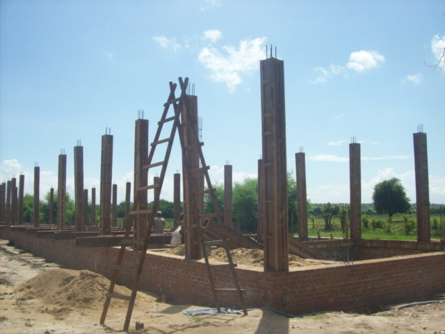 Build schools in Burma Myanmar - Building Middle school in Hti Hlaing - Sagaing Division - 100schools, UK registered charity