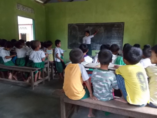 Build schools in Burma Myanmar - Building Jr High School in Own-Don - Mandalay Division - 100schools, UK registered charity
