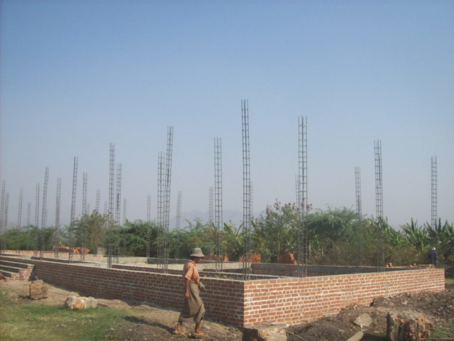 Build schools in Burma Myanmar - Building Primary school in Gandamar - Mandalay Division - 100schools, UK registered charity