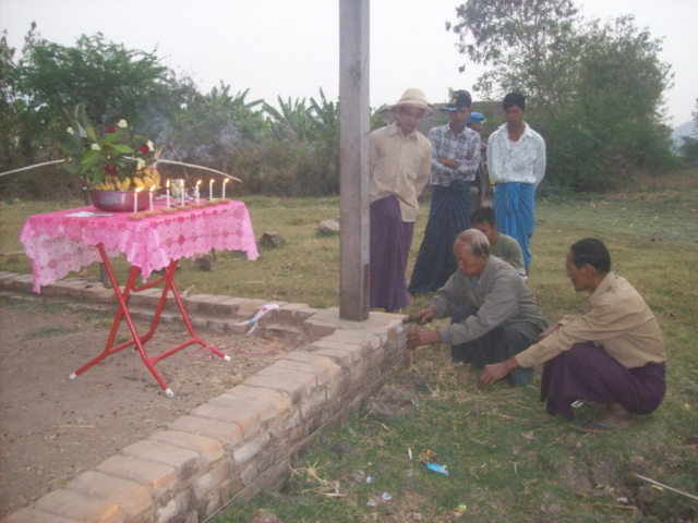 Build schools in Burma Myanmar - Building Primary school in Gandamar - Mandalay Division - 100schools, UK registered charity