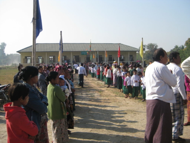 Build schools in Burma Myanmar - Building Primary school in Kan Kwaye - Mandalay Division - 100schools, UK registered charity