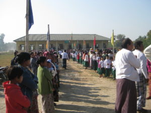 Build schools in Burma Myanmar - Building Primary school in Kan Kwaye - Mandalay Division - 100schools, UK registered charity