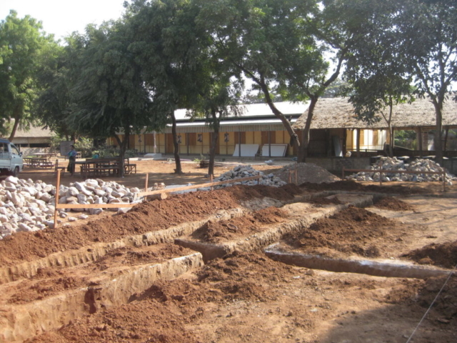 Build schools in Burma Myanmar - Building Jr High School in Daw Hat Taw - Mandalay Division - 100schools, UK registered charity