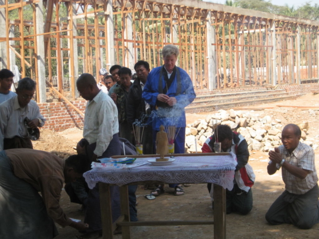 Build schools in Burma Myanmar - Building Jr High School in Daw Hat Taw - Mandalay Division - 100schools, UK registered charity
