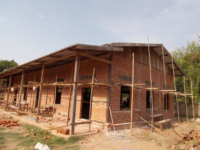 Build schools in Burma Myanmar - Building Jr High School in Daw Hat Taw - Mandalay Division - 100schools, UK registered charity