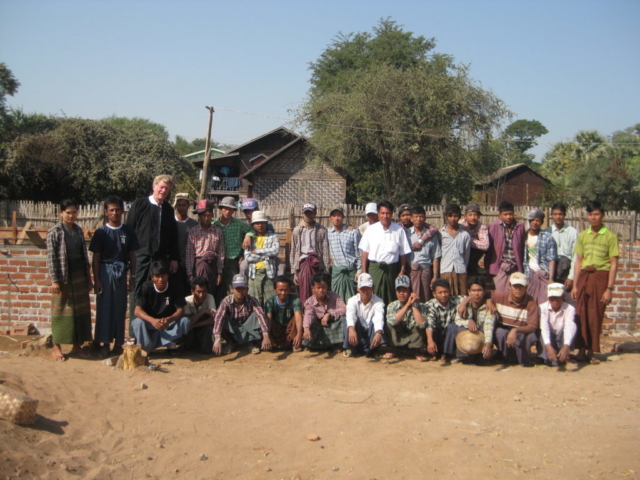 Build schools in Burma Myanmar - Building Jr High School in Daw Hat Taw - Mandalay Division - 100schools, UK registered charity