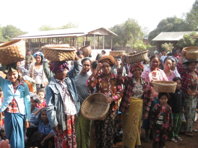 Build schools in Burma Myanmar - Building Jr High School in Daw Hat Taw - Mandalay Division - 100schools, UK registered charity
