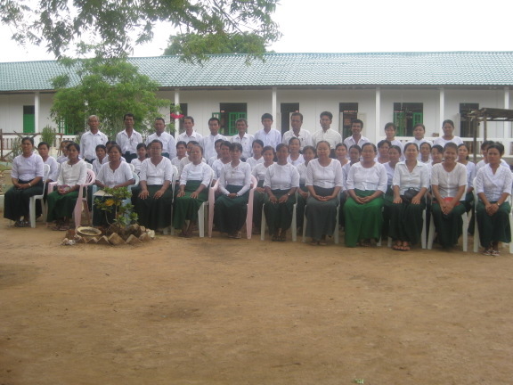 Build schools in Burma Myanmar - Building High school in Taw Naung Daing - Mandalay Division - 100schools, UK registered charity