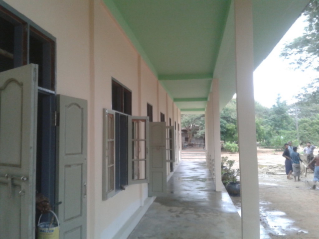 Build schools in Burma Myanmar - Building Middle school in Taw Naung Daing - Mandalay Division - 100schools, UK registered charity