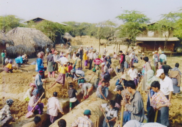 Build schools in Burma Myanmar - Building Primary school in Sub Pyar Kyin - Mandalay Division - 100schools, UK registered charity