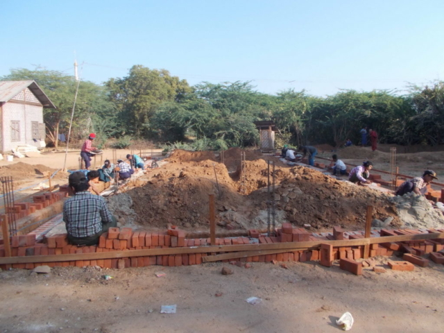 Build schools in Burma Myanmar - Building Primary school in Thein Kone - Mandalay Division - 100schools, UK registered charity