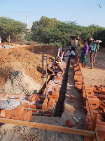 Build schools in Burma Myanmar - Building Primary school in Thein Kone - Mandalay Division - 100schools, UK registered charity