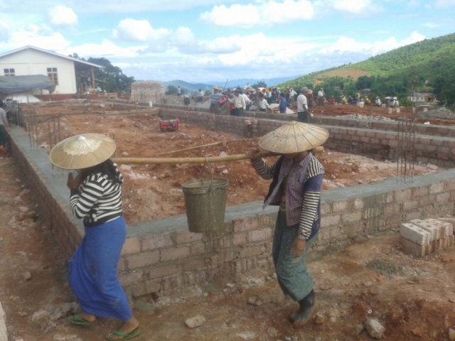 Build schools in Burma Myanmar - Building Primary school in Inyar - Mandalay Division - 100schools, UK registered charity
