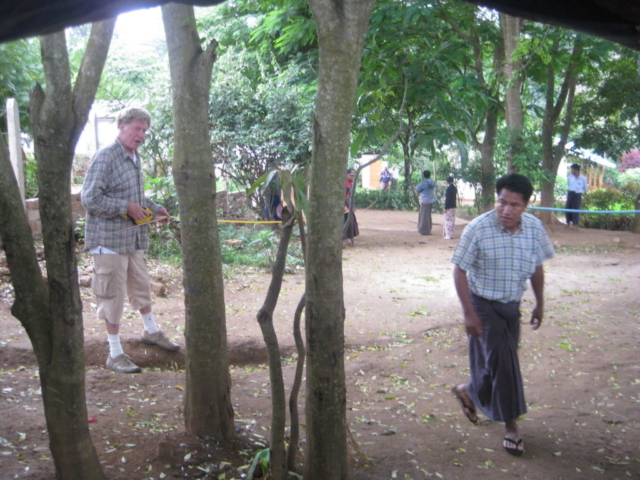 Build schools in Burma Myanmar - Building Jr High School in Pyawedaung - Mandalay Division - 100schools, UK registered charity