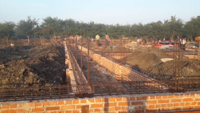 Build schools in Burma Myanmar - Building Primary school in Ah Shae Ngae Toe - Mandalay Division - 100schools, UK registered charity