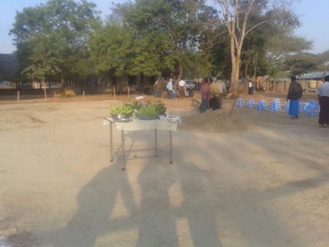 Build schools in Burma Myanmar - Building Primary school in Nwar Chan Gyi Kone - Mandalay Division - 100schools, UK registered charity
