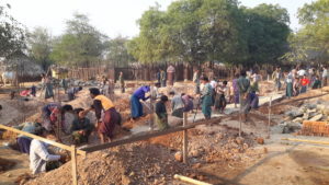 Build schools in Burma Myanmar - Building Primary school in Nwar Chan Gyi Kone - Mandalay Division - 100schools, UK registered charity