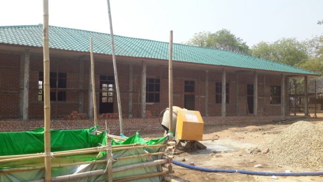 Build schools in Burma Myanmar - Building Primary school in Nwar Chan Gyi Kone - Mandalay Division - 100schools, UK registered charity