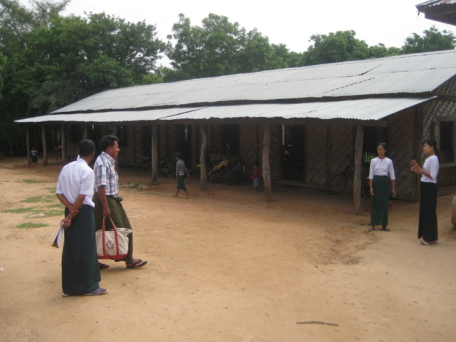 Build schools in Burma Myanmar - Building Primary school in Nwar Chan Gyi Kone - Mandalay Division - 100schools, UK registered charity