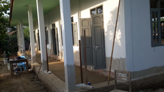 Build schools in Burma Myanmar - Building Primary school in Htan Sin Htaw - Mandalay Division - 100schools, UK registered charity