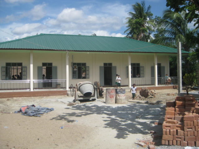 Build schools in Burma Myanmar - Building Primary school in Htan Sin Htaw - Mandalay Division - 100schools, UK registered charity