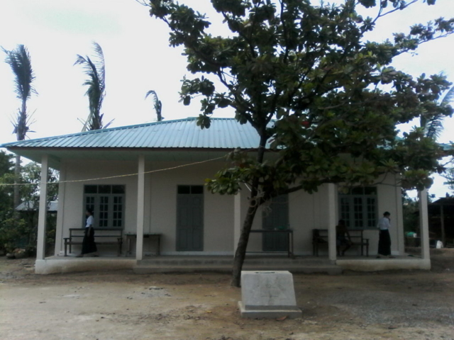 Build schools in Burma Myanmar - Building Primary school in Htan Sin Htaw - Mandalay Division - 100schools, UK registered charity