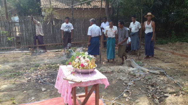 Build schools in Burma Myanmar - Building Primary school in Htan Sin Htaw - Mandalay Division - 100schools, UK registered charity