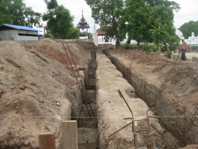 Build schools in Burma Myanmar - Building High school in Hti Hlaing - Sagaing Division - 100schools, UK registered charity