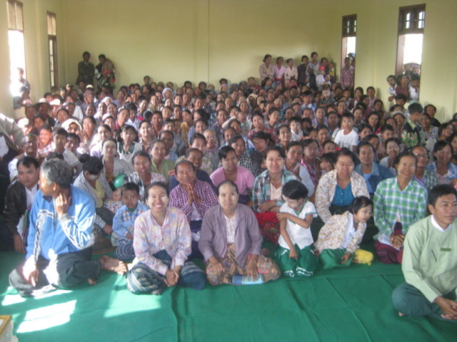 Build schools in Burma Myanmar - Building High school in Hti Hlaing - Sagaing Division - 100schools, UK registered charity