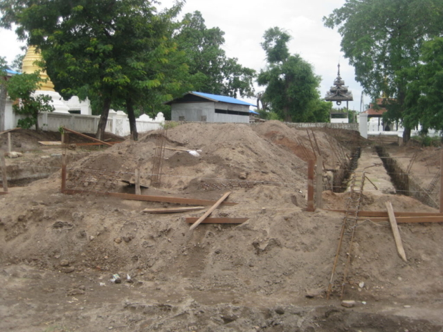 Build schools in Burma Myanmar - Building High school in Hti Hlaing - Sagaing Division - 100schools, UK registered charity