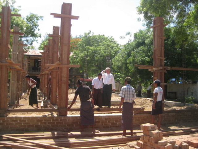 Build schools in Burma Myanmar - Building Primary school in Thanywa - Mandalay Division - 100schools, UK registered charity