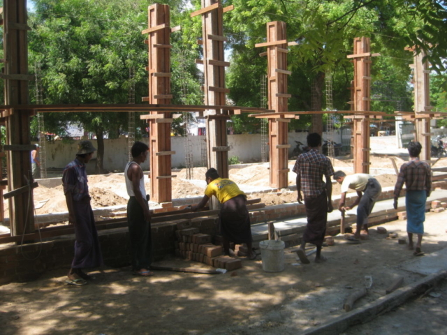 Build schools in Burma Myanmar - Building Primary school in Thanywa - Mandalay Division - 100schools, UK registered charity